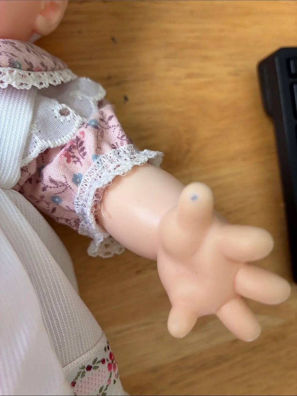 Vintage Jesco vinyl Kewpie doll